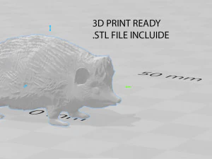 hedgehog 3D Model