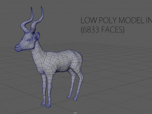 impala Modelo 3D