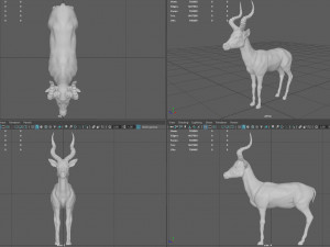 impala Modelo 3D
