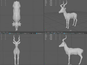 impala 3D Model