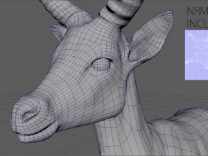 impala 3D Model