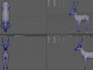 impala Modelo 3D