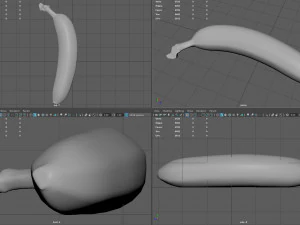 platano 3D Model