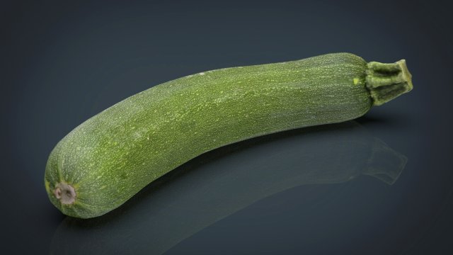 zucchini 3Dモデル .c4d .max .obj .3ds .fbx .stl .blend 