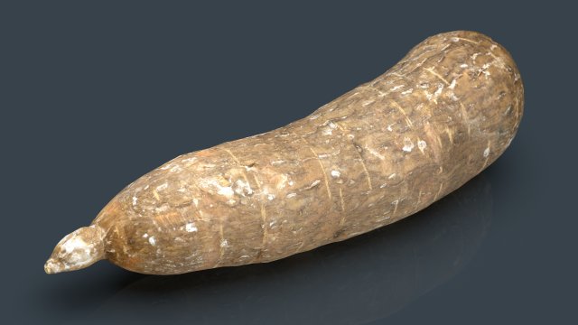 realistic yuka Model 3D .c4d .max .obj .3ds .fbx .stl .blend 