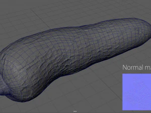realistic yuka 3D Model
