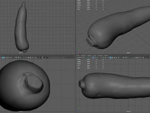 realistic yuka 3D Model