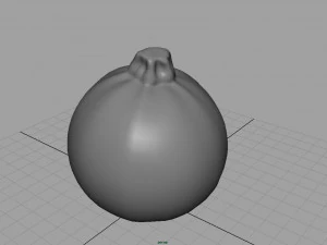 zucchini moon 3D Model