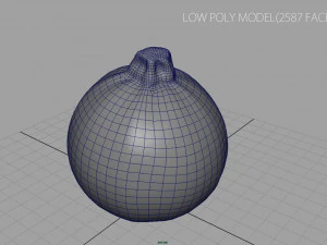 zucchini moon 3D Model