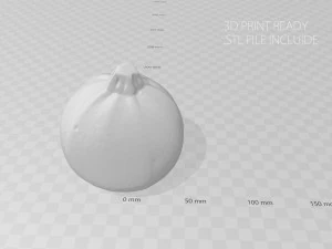 zucchini moon 3D Model