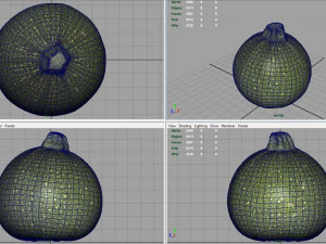 zucchini moon 3D Model