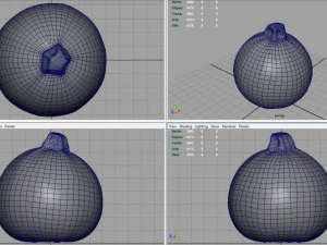 zucchini moon 3D Model