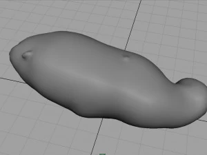 patata rossa Modello 3D