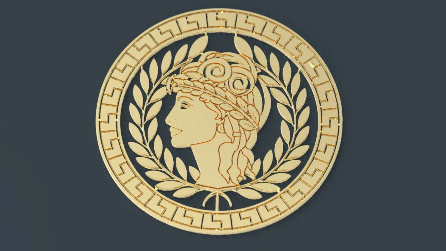 ornament greek circular 3 3D Print Model .c4d .max .obj .3ds .fbx .stl .blend 