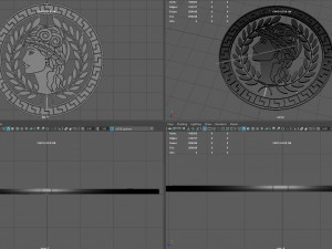 ornament greek circular 3 Model Cetak 3D