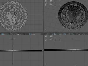 ornament greek circular 3 3D Print Model