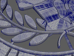 ornament greek circular 3 3D Print Model
