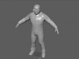 hazmat suit 3D Модель