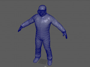 hazmat suit 3D Модель