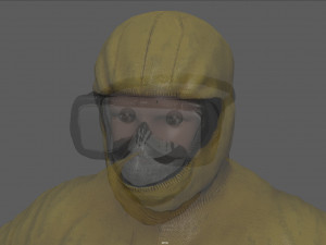 hazmat suit 3D Модель