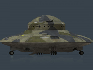 haunebu Modelo 3D