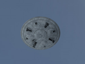 haunebu Modelo 3D