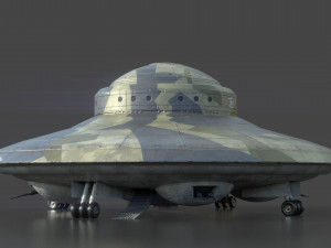 haunebu Modelo 3D