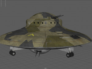haunebu Modelo 3D