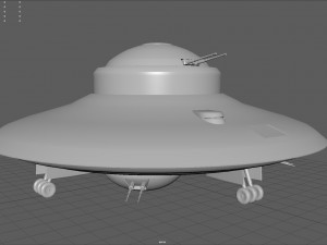haunebu Modelo 3D
