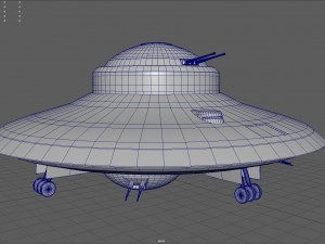 haunebu Modelo 3D