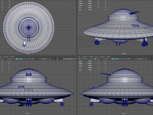 haunebu Modelo 3D