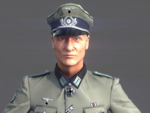 wehrmacht officer 3D 모델