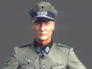 wehrmacht officer 3D Model