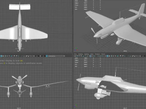 afrika korps ju 87 stuka 3D Model