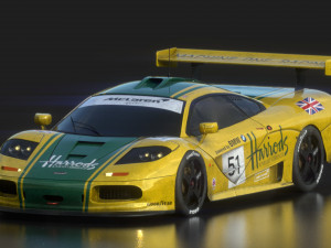 mclaren f1 gtr harrods 3D Model