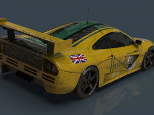 mclaren f1 gtr harrods 3D Model