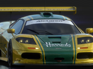 mclaren f1 gtr harrods Model 3D