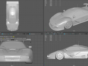 mclaren f1 gtr harrods Model 3D