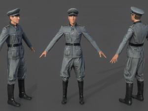 herr kommandant 3D Модель