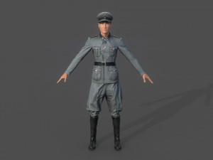 herr kommandant 3D Модель