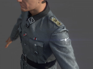 herr kommandant 3D Модель