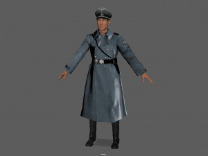 herr kommandant 3D Модель