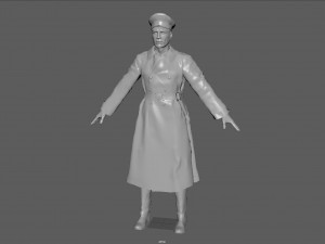 herr kommandant 3D Модель