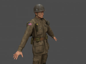 101st airborne division 3D Model