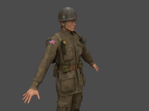 101st airborne division 3D Model