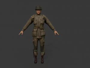 101st airborne division 3D Model