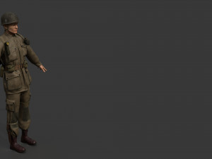 101st airborne division 3D Model