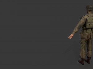 101st airborne division 3D Model