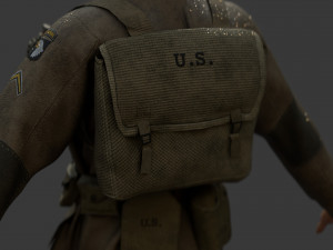 101st airborne division 3D Model