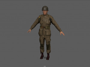 101st airborne division 3D Model